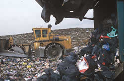 Landfill site, Cardiff suburbs
