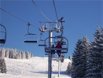 Chair lifts - Morzine - French Alps