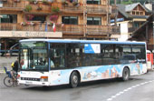 Buses at Morzine - French Alps