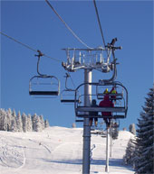 Ski Lifts at Morzine - French Alps