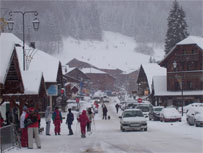 Location and accessibility - Morzine - Snowfall - French alps