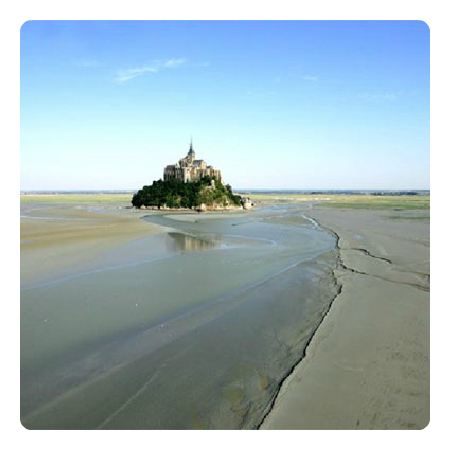 Mont St Michel - Compare it with the image below, as the site is today!