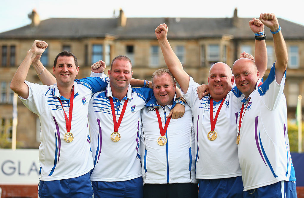 Lawn bowls team