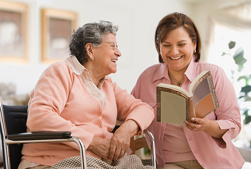 Reading with a relative