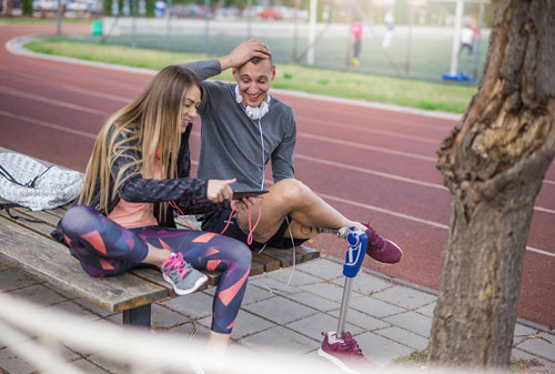 Spending time with friends